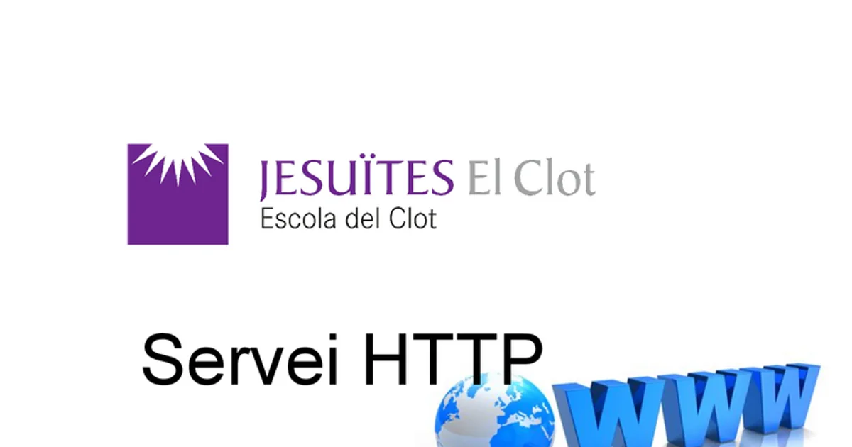 Servei HTTP Jesu tes El Clot Algor Library servei-http-jesu-tes-el-clot-algor-library